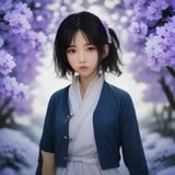 数字艺术家在平板上绘制二次元角色，展示专业的数位板创作工作流程与工具使用